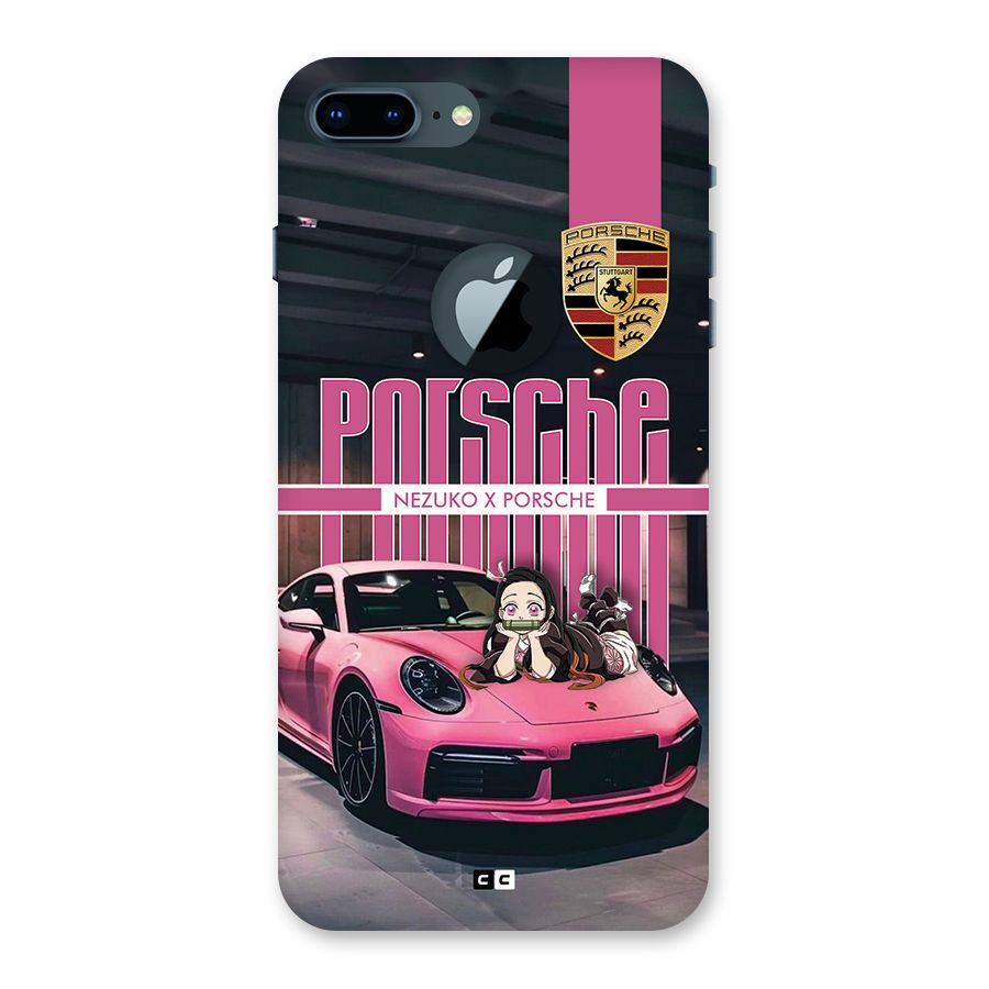 Bubble Race Car Back Case for iPhone 7 Plus Logo Cut