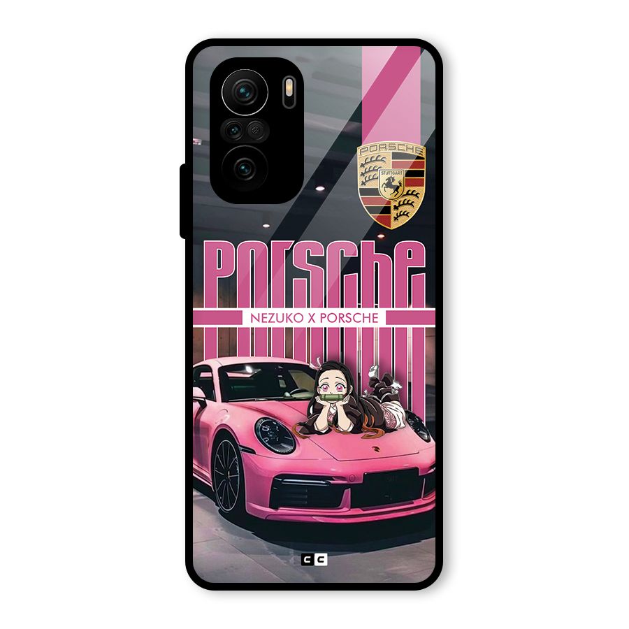 Bubble Race Car Glass Back Case for Mi 11x