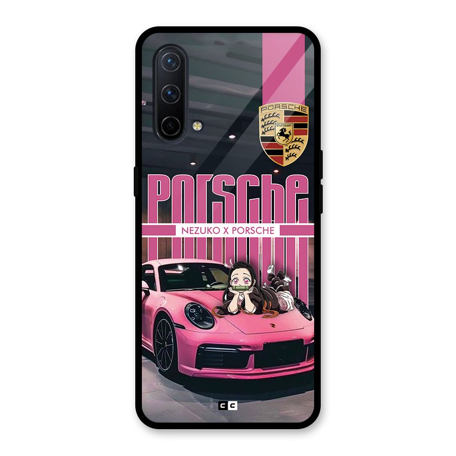 Bubble Race Car Glass Back Case for OnePlus Nord CE 5G