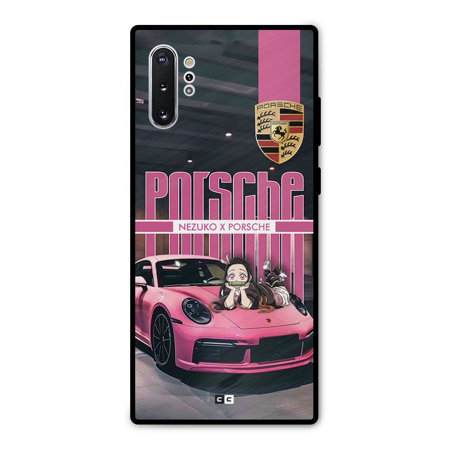 Bubble Race Car Metal Back Case for Galaxy Note 10 Plus