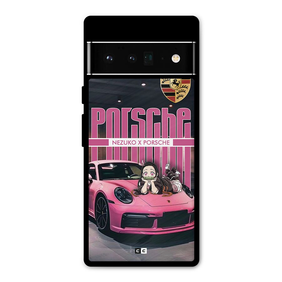 Bubble Race Car Metal Back Case for Google Pixel 6 Pro
