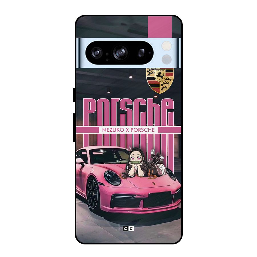 Bubble Race Car Metal Back Case for Google Pixel 8 Pro