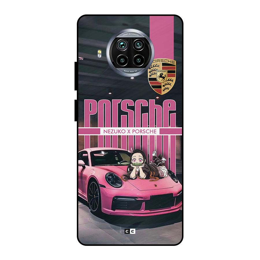 Bubble Race Car Metal Back Case for Mi 10i