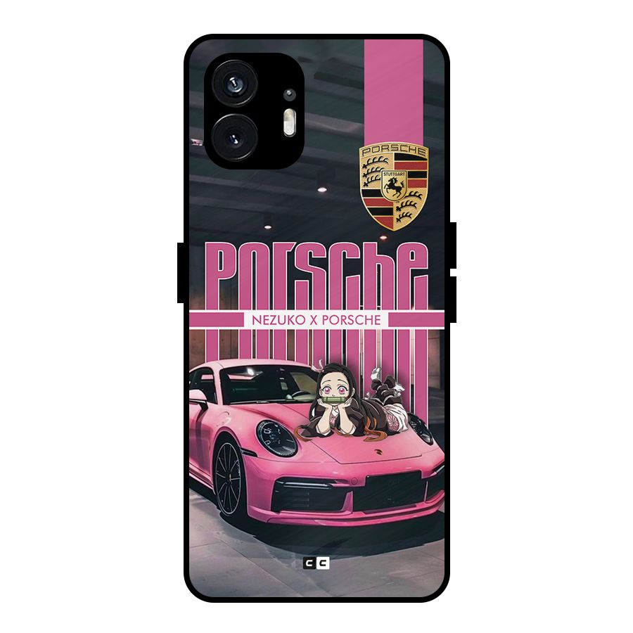 Bubble Race Car Metal Back Case for Nothing Phone 2