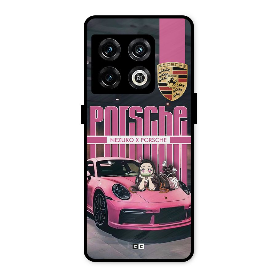 Bubble Race Car Metal Back Case for OnePlus 10 Pro 5G