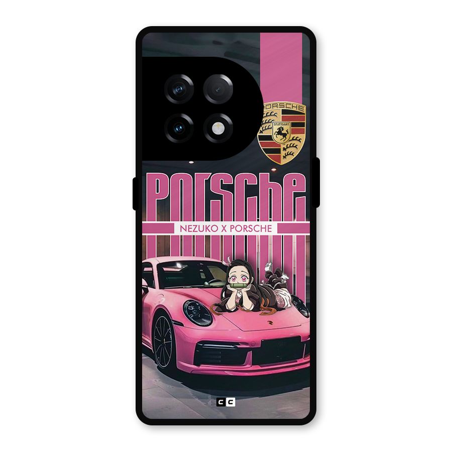 Bubble Race Car Metal Back Case for OnePlus 11R