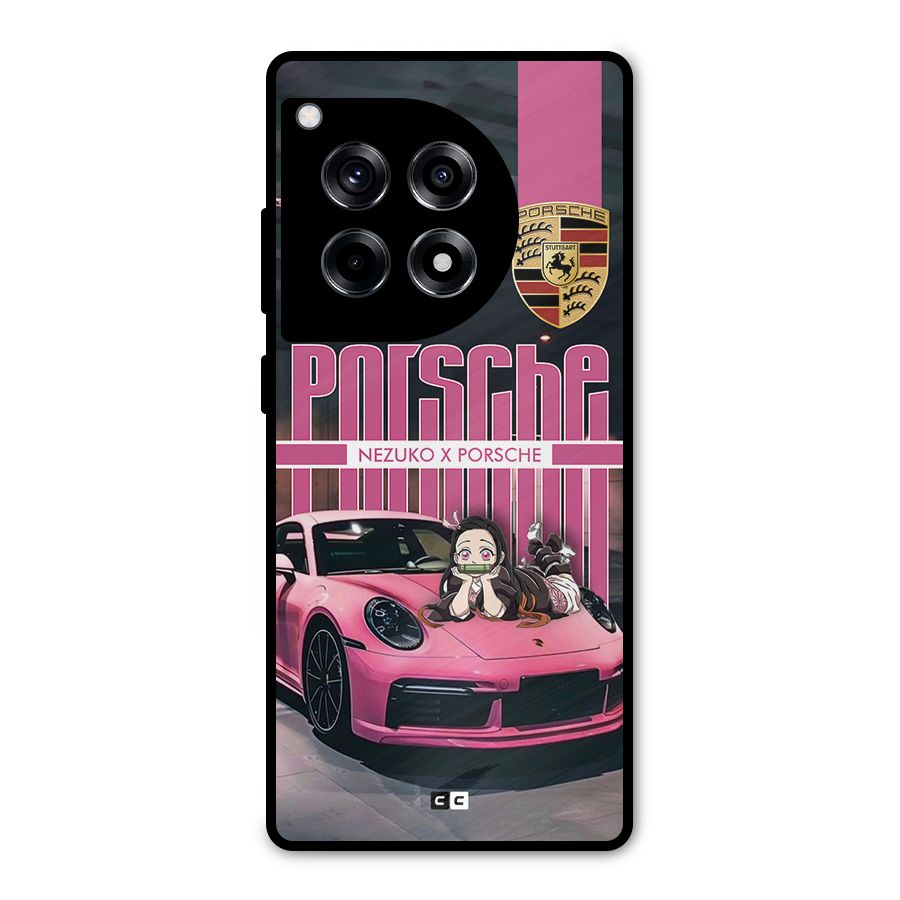 Bubble Race Car Metal Back Case for OnePlus 12R