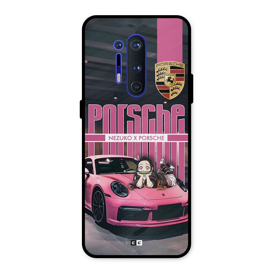 Bubble Race Car Metal Back Case for OnePlus 8 Pro