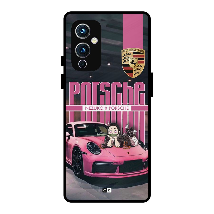 Bubble Race Car Metal Back Case for OnePlus 9