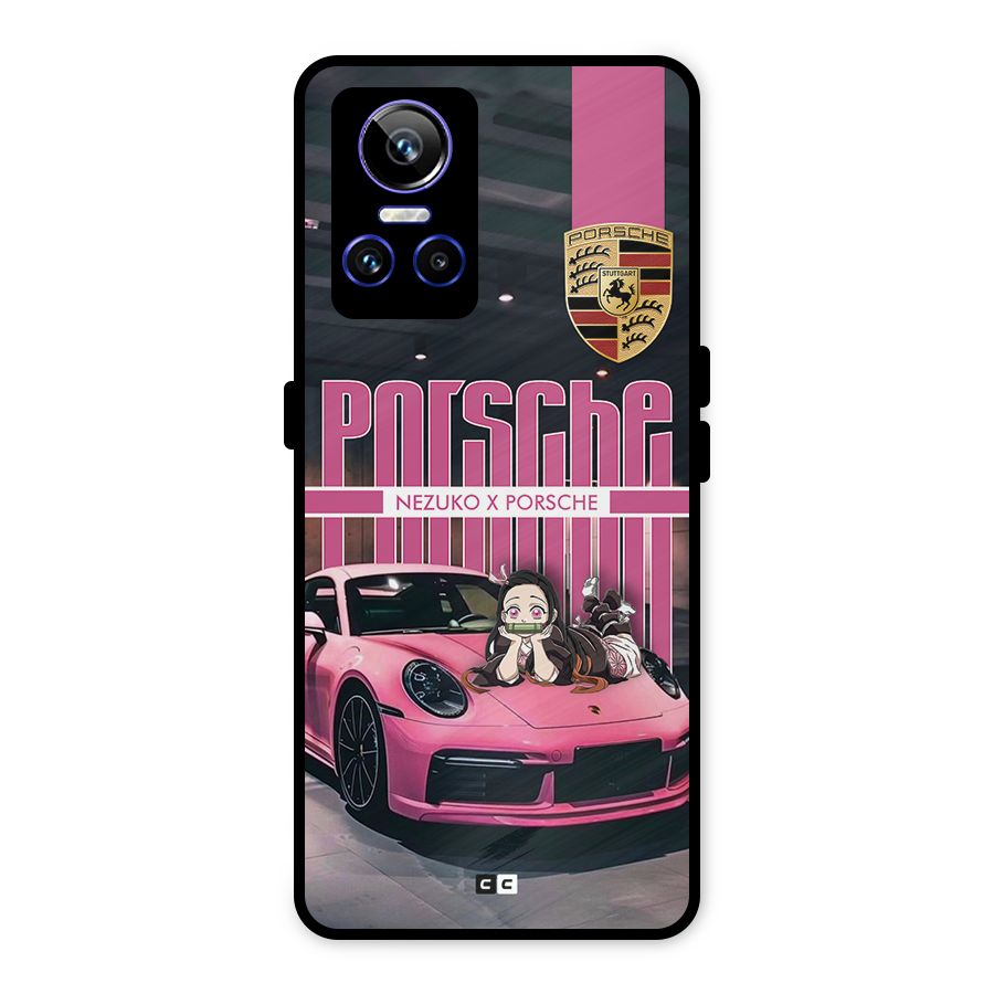 Bubble Race Car Metal Back Case for Realme GT Neo 3