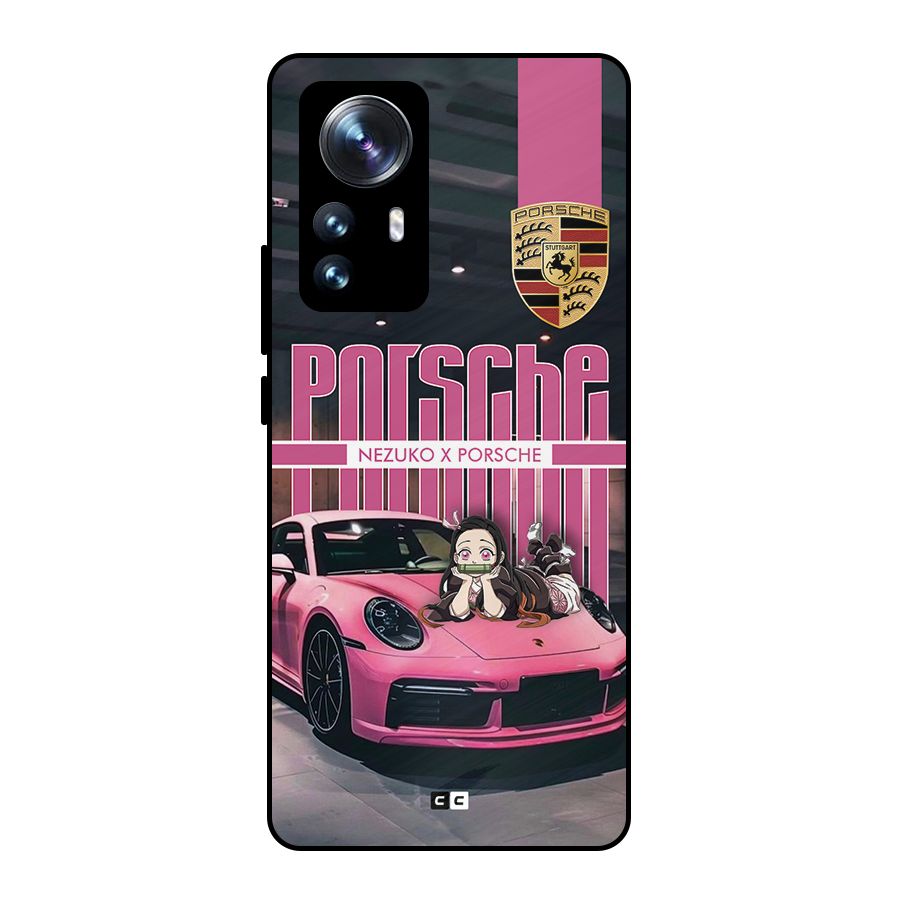 Bubble Race Car Metal Back Case for Xiaomi 12 Pro