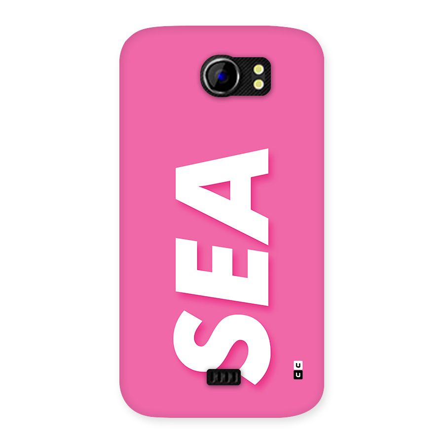 Bubble Sea Back Case for Canvas 2 A110