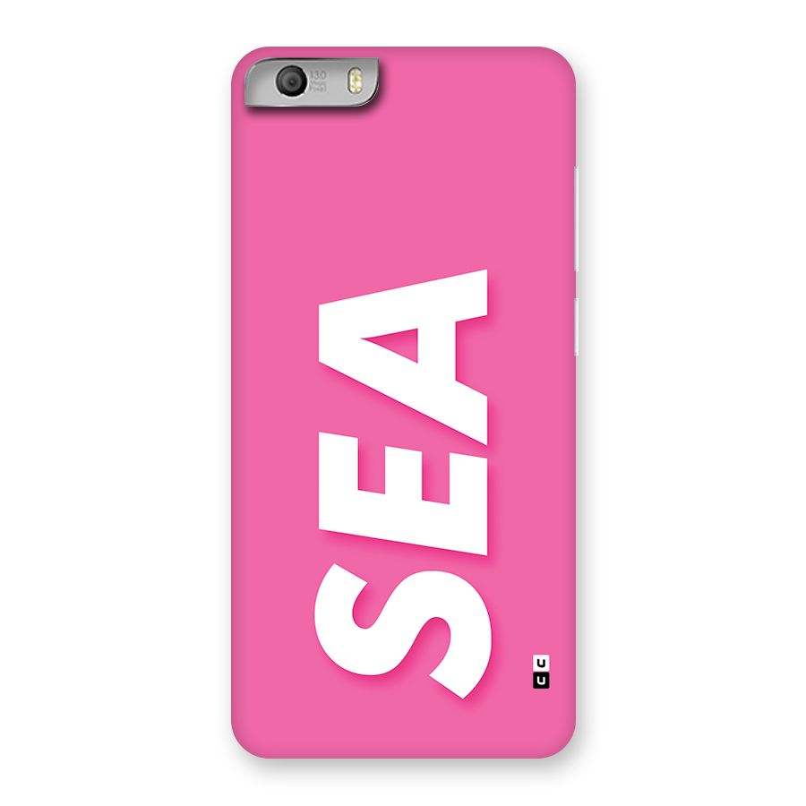 Bubble Sea Back Case for Canvas Knight 2