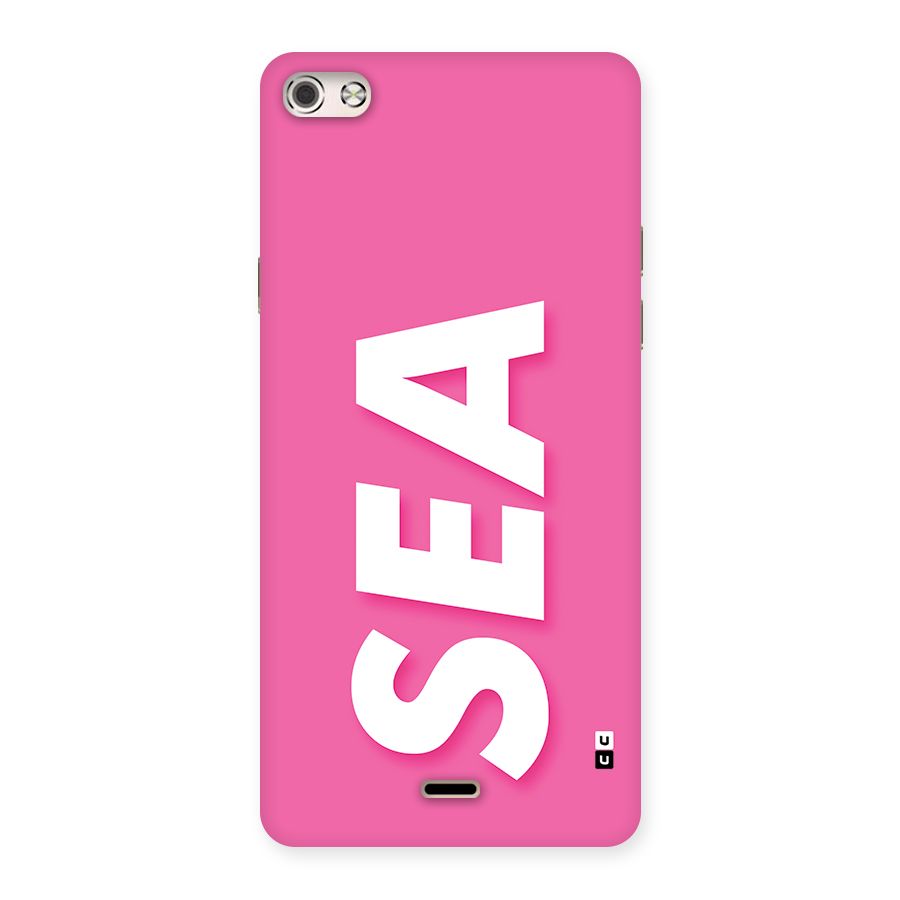 Bubble Sea Back Case for Canvas Silver 5