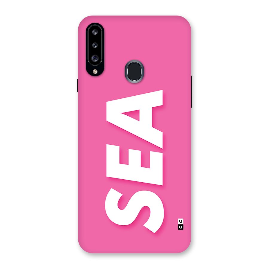 Bubble Sea Back Case for Galaxy A20s