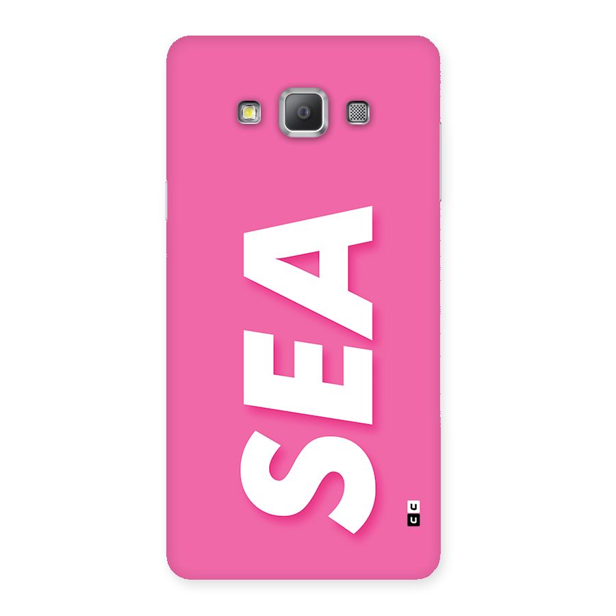 Bubble Sea Back Case for Galaxy A7