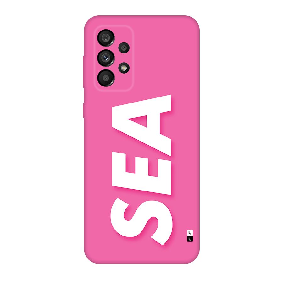 Bubble Sea Back Case for Galaxy A73 5G