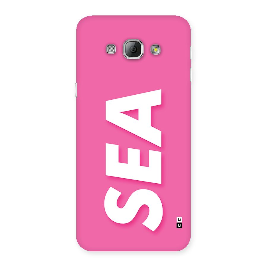 Bubble Sea Back Case for Galaxy A8