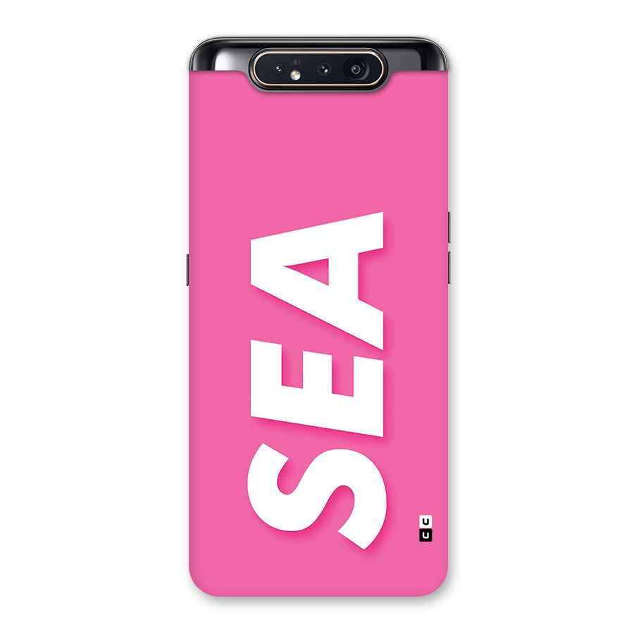 Bubble Sea Back Case for Galaxy A80