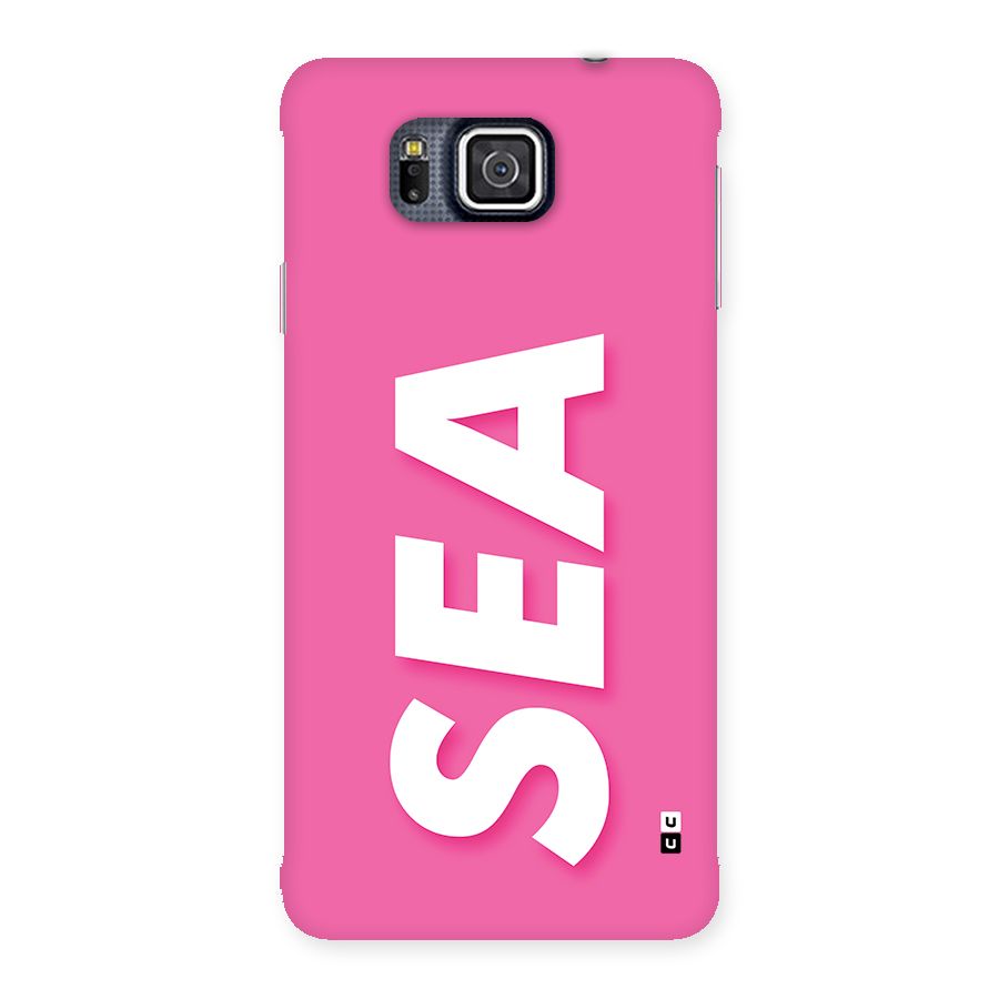 Bubble Sea Back Case for Galaxy Alpha
