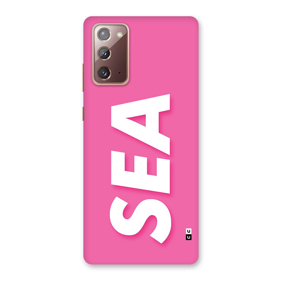 Bubble Sea Back Case for Galaxy Note 20