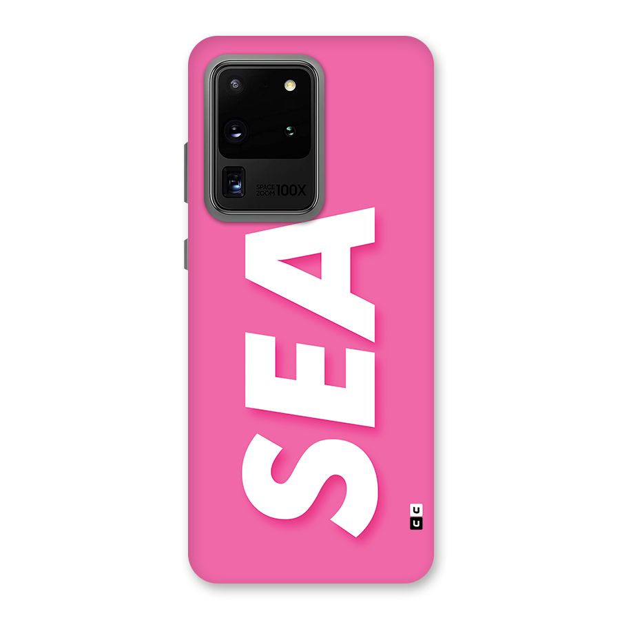 Bubble Sea Back Case for Galaxy S20 Ultra