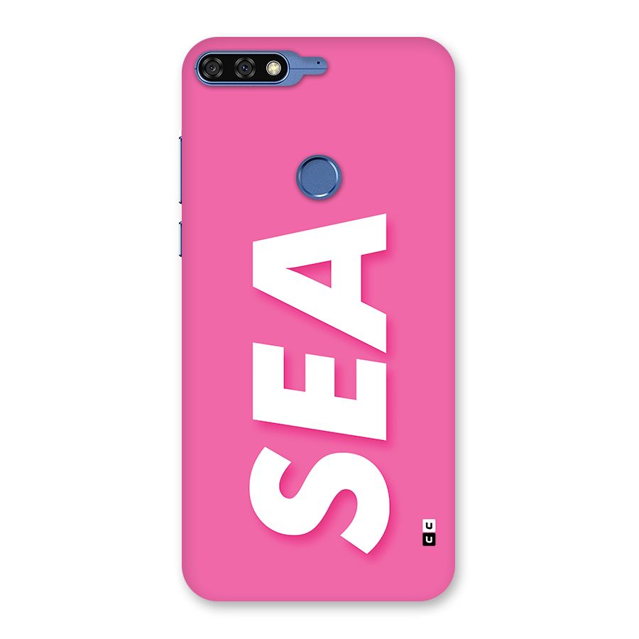 Bubble Sea Back Case for Honor 7C