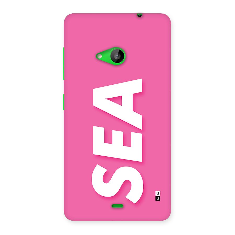 Bubble Sea Back Case for Lumia 535