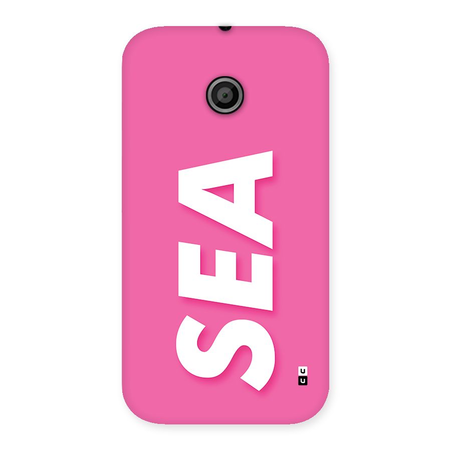 Bubble Sea Back Case for Moto E