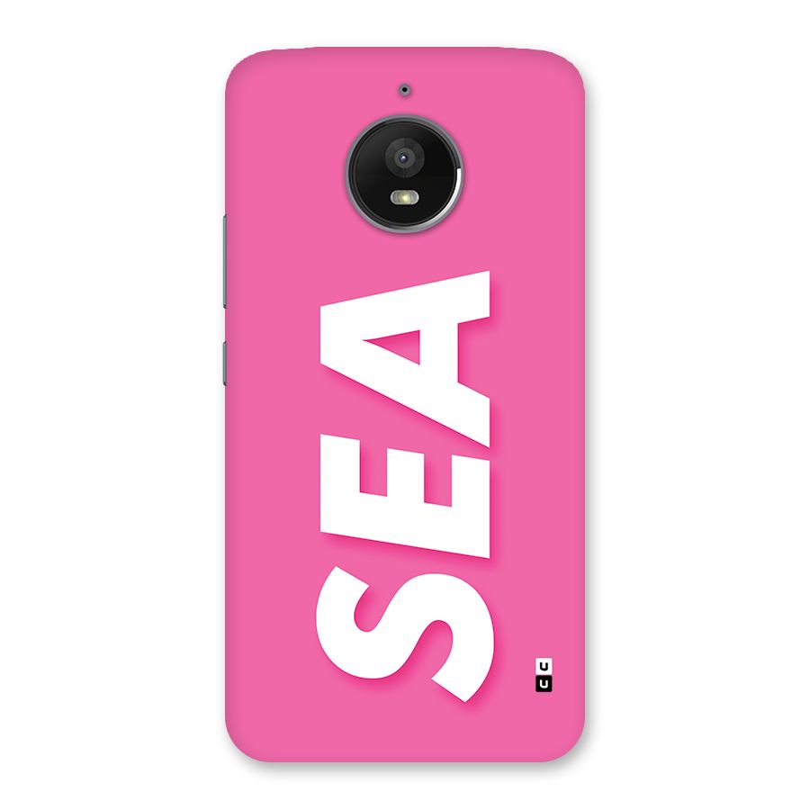 Bubble Sea Back Case for Moto E4 Plus