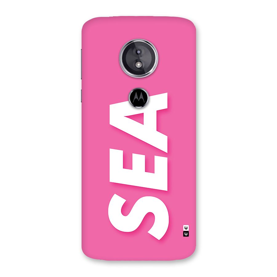 Bubble Sea Back Case for Moto E5