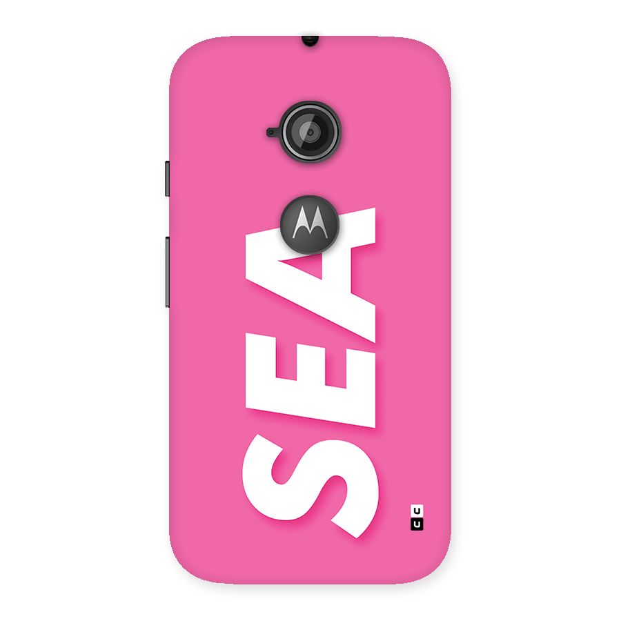 Bubble Sea Back Case for Moto E 2nd Gen