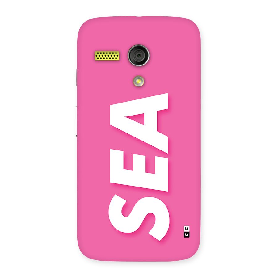 Bubble Sea Back Case for Moto G