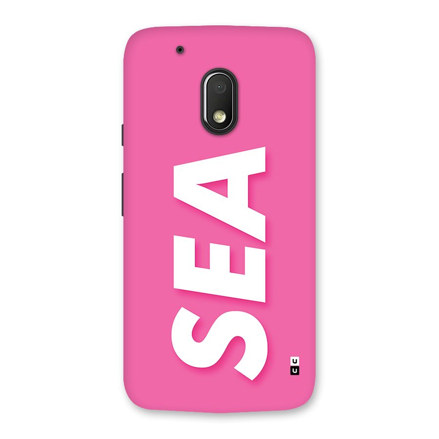 Bubble Sea Back Case for Moto G4 Play