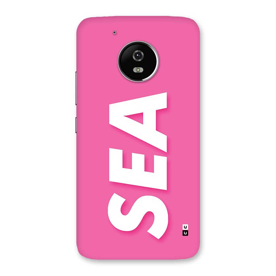 Bubble Sea Back Case for Moto G5