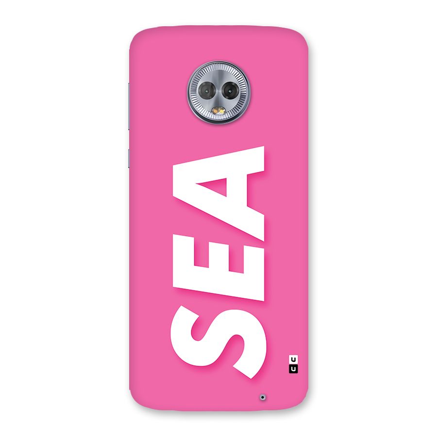 Bubble Sea Back Case for Moto G6 Plus