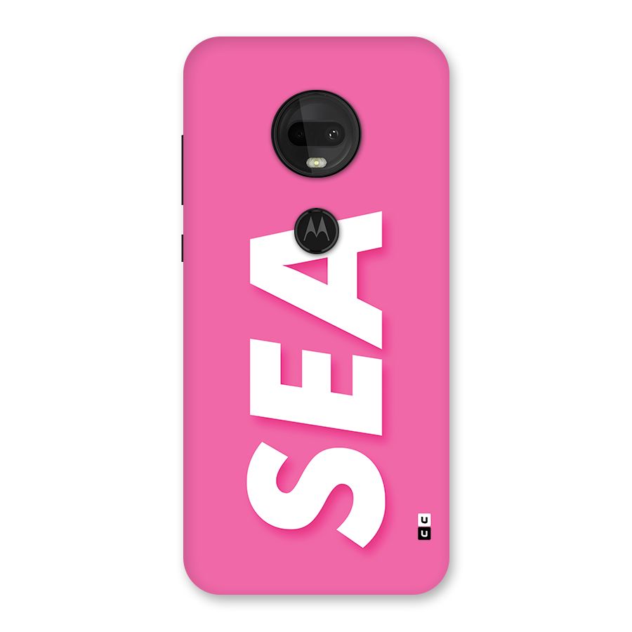Bubble Sea Back Case for Moto G7