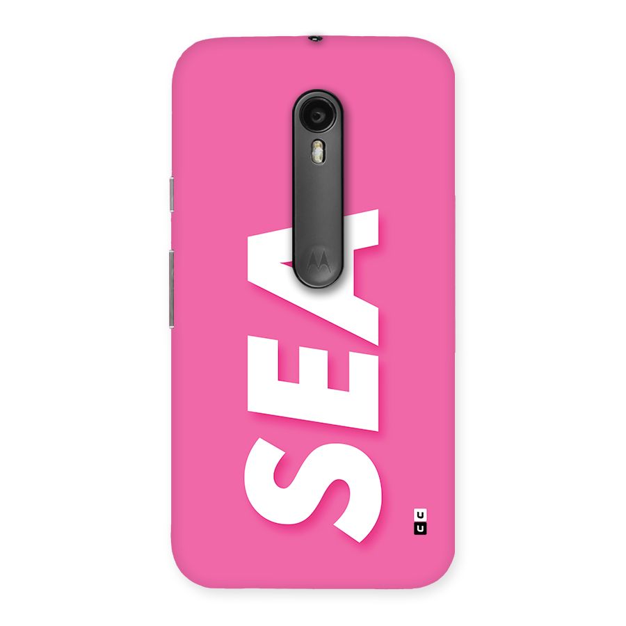 Bubble Sea Back Case for Moto G Turbo