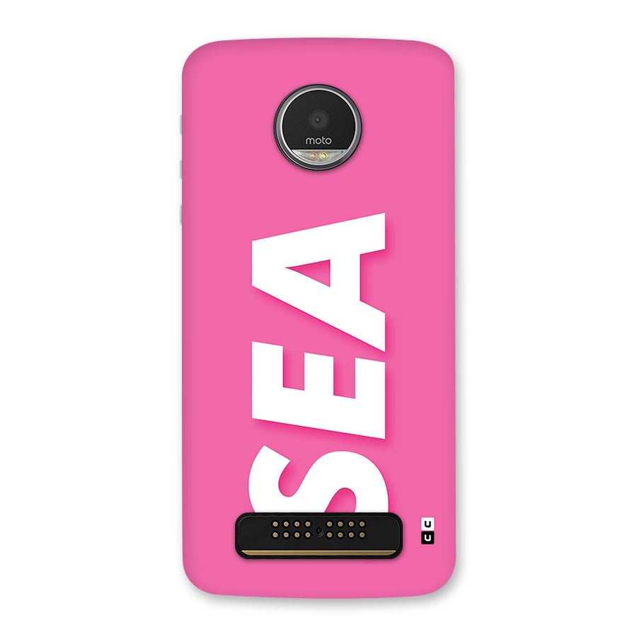 Bubble Sea Back Case for Moto Z Play