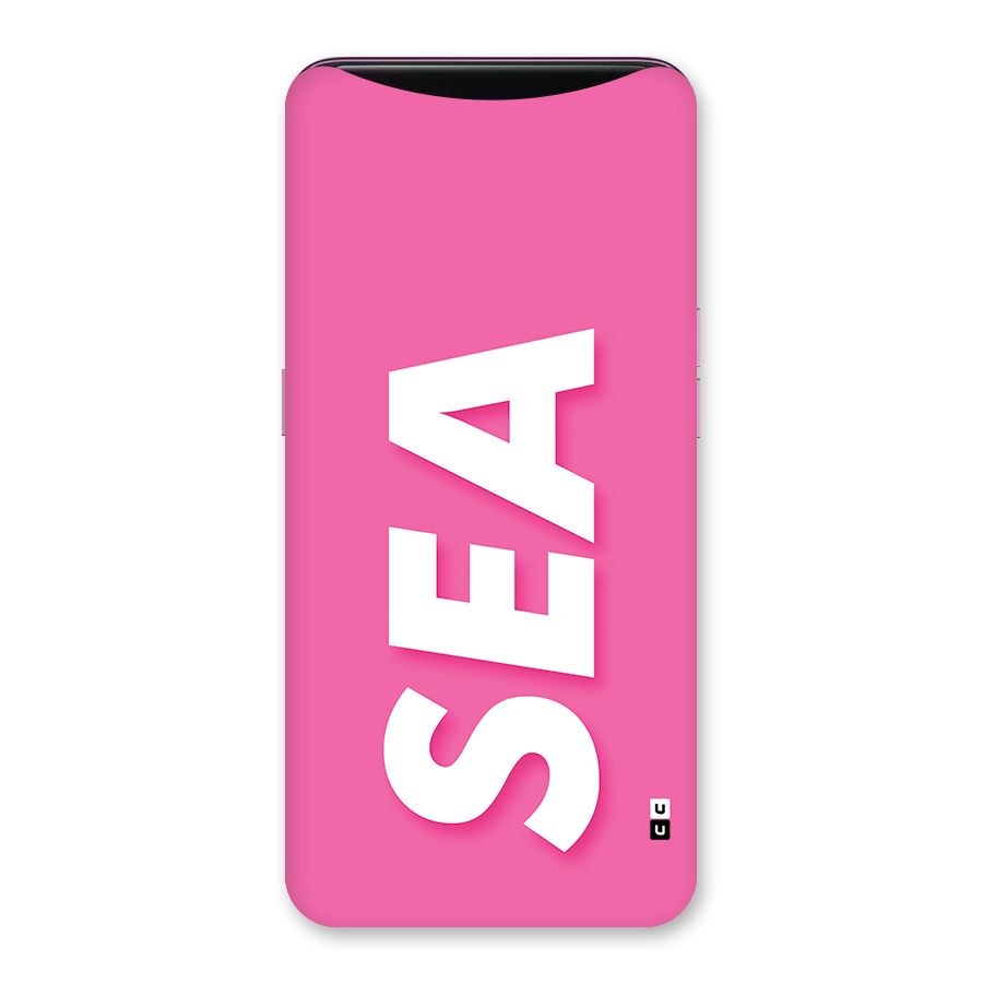 Bubble Sea Back Case for Oppo Find X