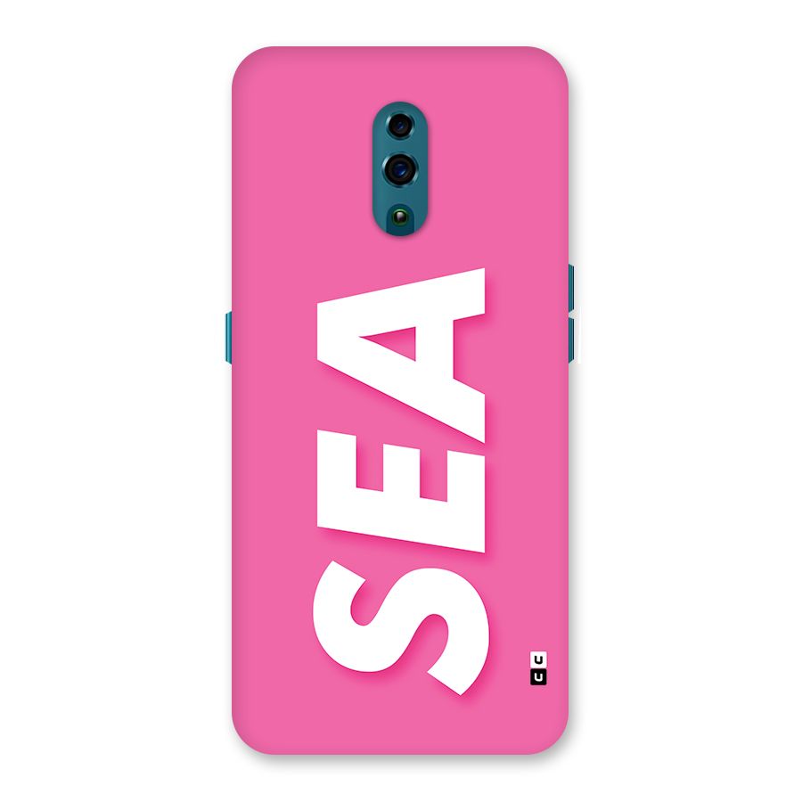 Bubble Sea Back Case for Oppo Reno