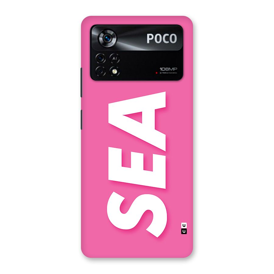 Bubble Sea Back Case for Poco X4 Pro 5G