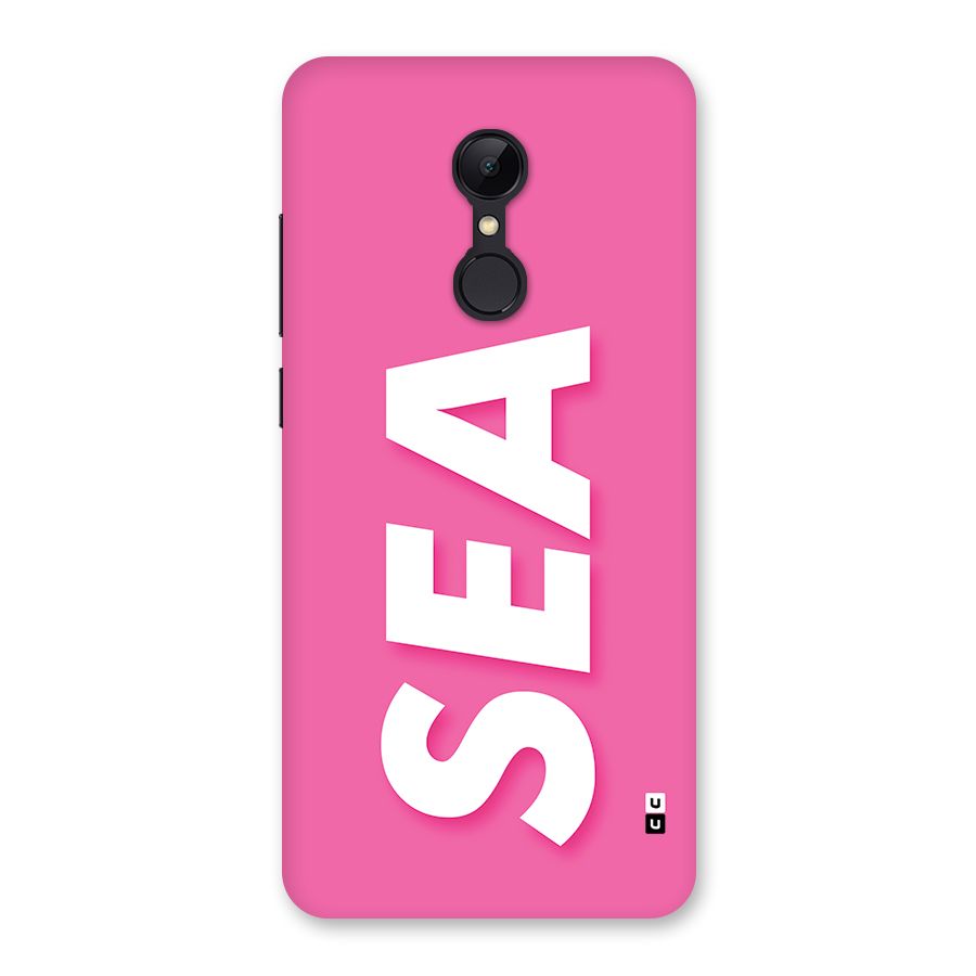 Bubble Sea Back Case for Redmi 5