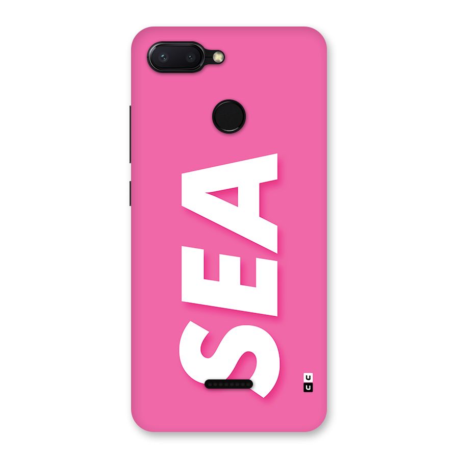 Bubble Sea Back Case for Redmi 6