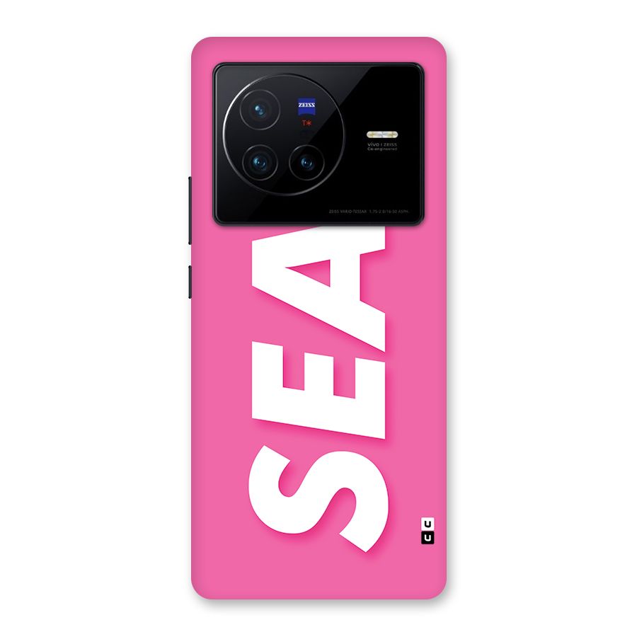 Bubble Sea Back Case for Vivo X80