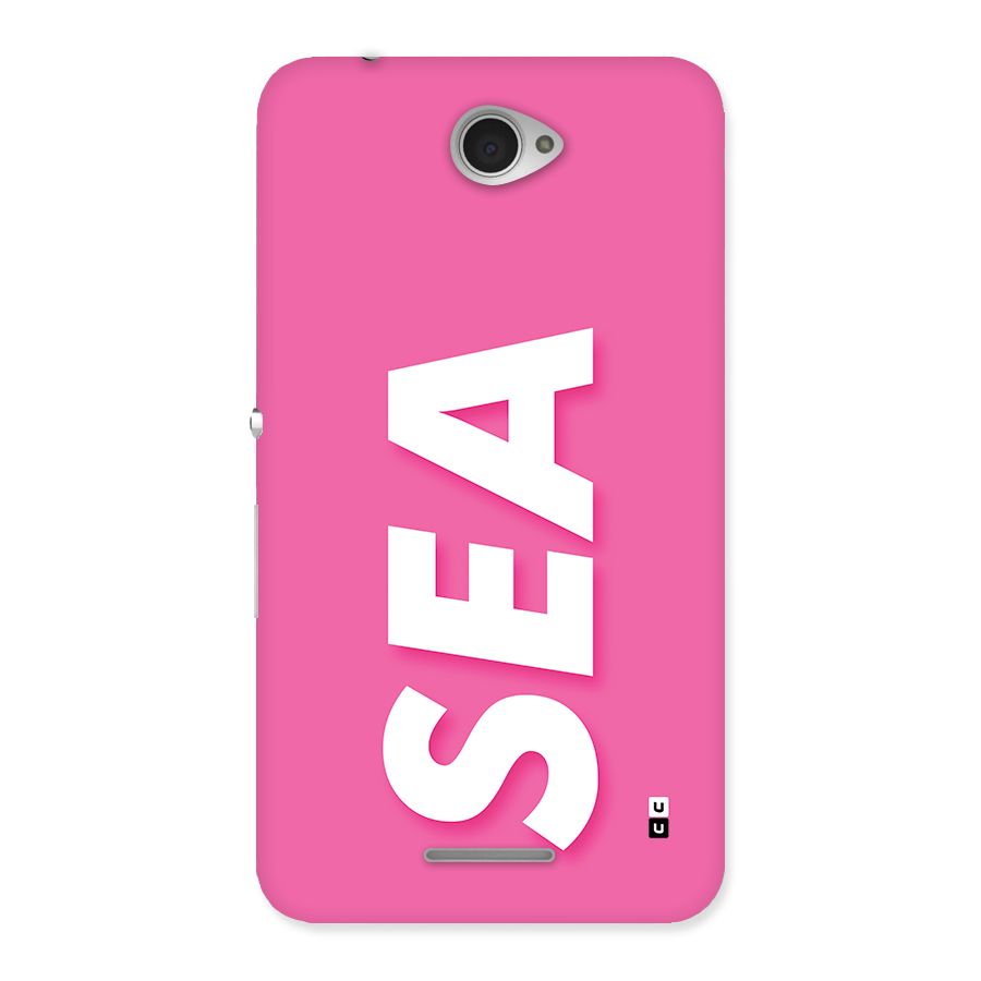 Bubble Sea Back Case for Xperia E4