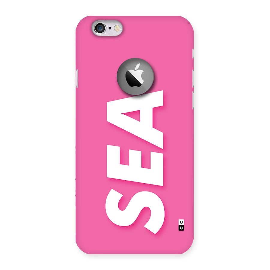 Bubble Sea Back Case for iPhone 6 Logo Cut
