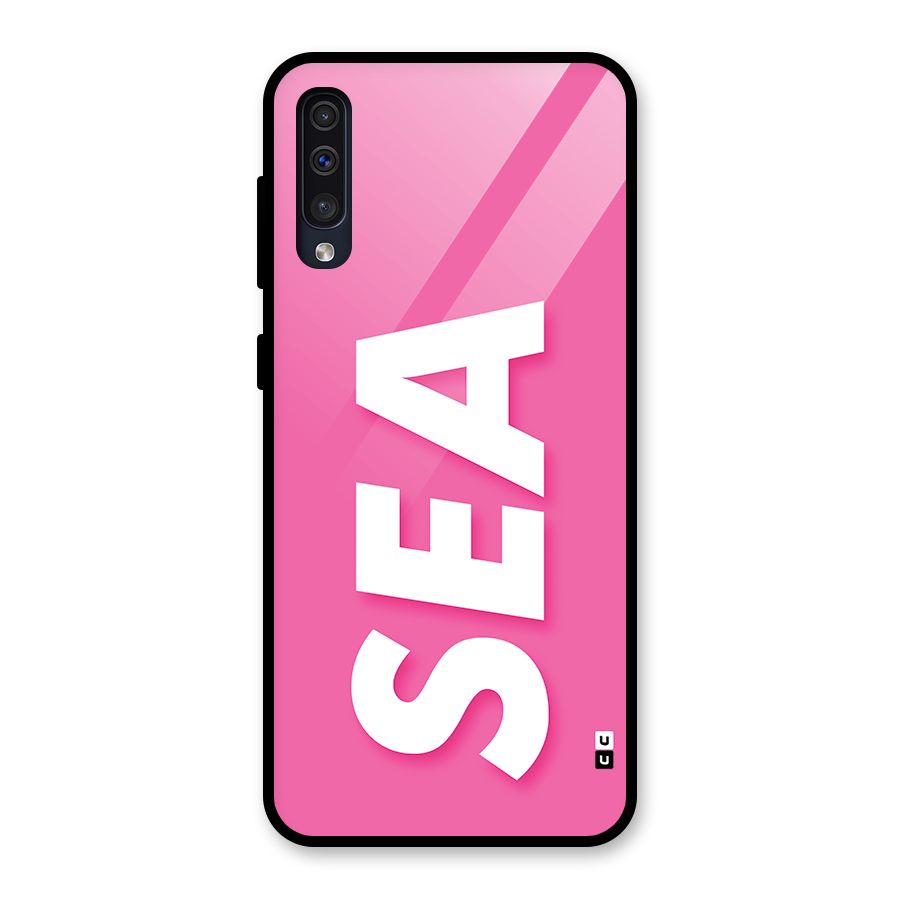 Bubble Sea Glass Back Case for Galaxy A50s