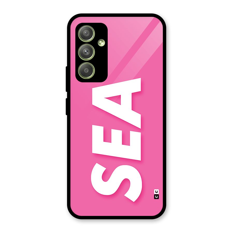 Bubble Sea Glass Back Case for Galaxy A54