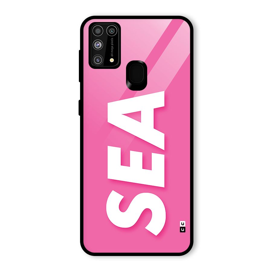 Bubble Sea Glass Back Case for Galaxy F41